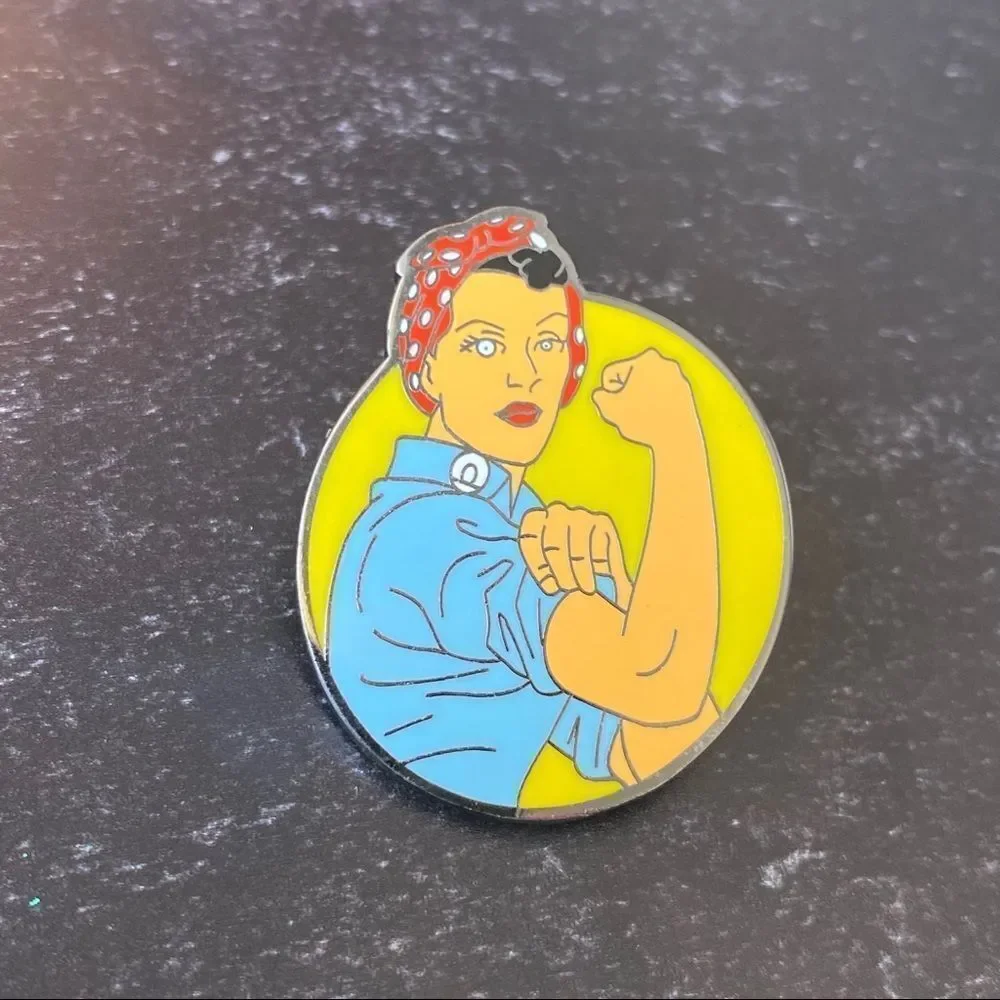 We Can Do It Enamel Pin/ Brooch